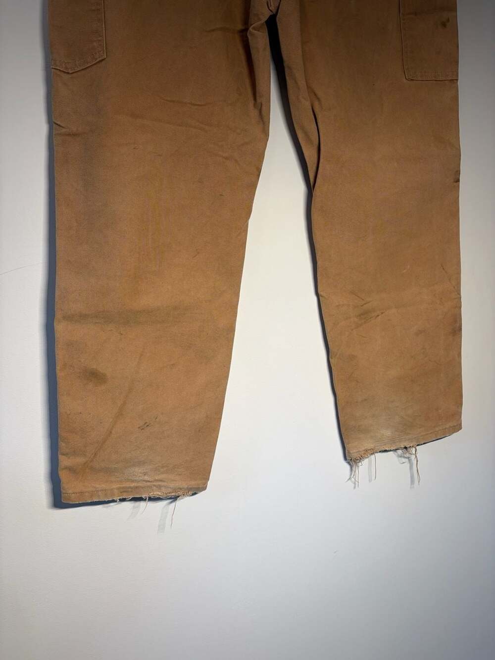 Vintage Carhartt Distressed Double Knee Duck Work Pants 36x30 - Picture 6 of 6